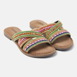 Vrouw Lazamani Slippers-Dames Slippers 75.474 Lilac