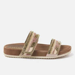 Vrouw Lazamani Slippers-Dames Slippers 75.386 Nude