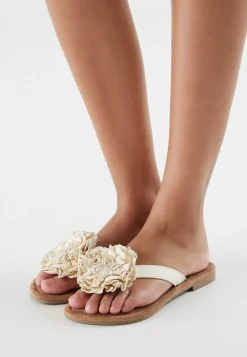Vrouw Lazamani Slippers-Dames Slippers 33.517 Off-White