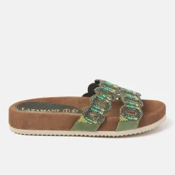 Vrouw Lazamani Slippers-Dames Slippers 75.391 Olive