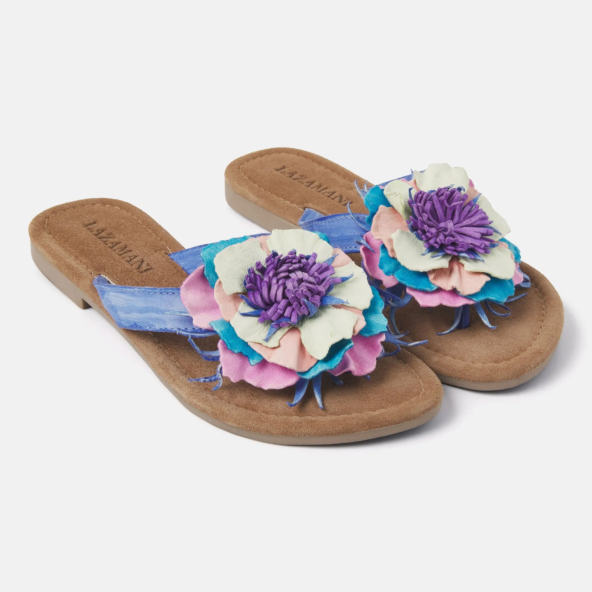 Vrouw Lazamani Slippers-Dames Slippers 33.726 Purple