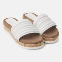 Vrouw Lazamani Slippers-Dames Slippers 75.303 White