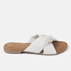 Vrouw Lazamani Slippers-Dames Slippers 33.530 White