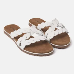 Vrouw Lazamani Slippers-Dames Slippers 75.384 White