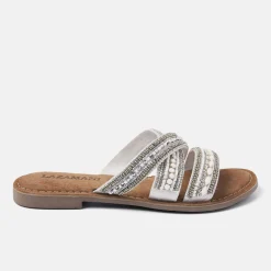 Vrouw Lazamani Slippers-Dames Slippers 75.474 White