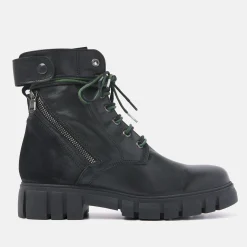 Vrouw Lazamani Boots-Dames Veterboots 74.469 Black